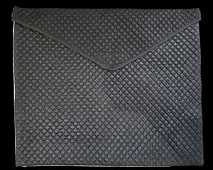 HOUSSE MATELASSEE NOIRE POUR TABLIER PROVINCIAL