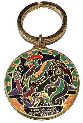 PORTE CLEF GLNF COQ + BOITE