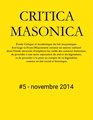 CRITICA MASONICA #5 - NOVEMBRE 2014