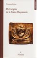 De l'origine de la franc-maçonnerie