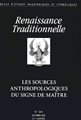 RT#204 (Octobre 2022) : Les sources anthropologiques du signe de Maître