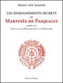 Les enseignements secrets de Martinès de Pasqually