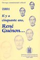 Il y a cinquante ans, René Guénon