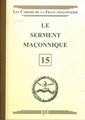 Le Serment Maçonnique - CFM N°15