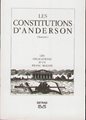 Les Constitutions d'Anderson - Extraits