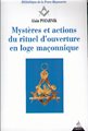 Mystères et actions du Rituel d'Ouverture en Loge