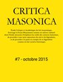 CRITICA MASONICA #7 - OCTOBRE 2015