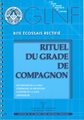 RITUEL RER DU GRADE DE COMPAGNON