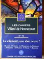 Cahiers Villard de Honnecourt n° 074 -  La solidarité, une idée neuve ?