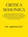 CRITICA MASONICA #10 - SEPTEMBRE 2017