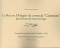 Rite en 33 degrés du comte de 