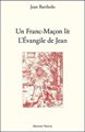 franc-maçon lit l'évangile de jean (UN)