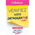 Vérifiez votre orthographe