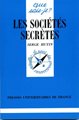Sociétés secrètes - QSJ