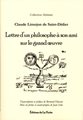 Lettre d'un philosophe à un ami sur le grand oeuvre