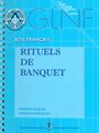 RITUEL RF DE BANQUET D'ORDRE - GD