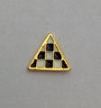PIN'S TRIANGLE PAVE MOSAIQUE