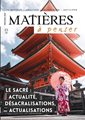 Matières à penser (revue) n°17 - Le sacré