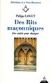 Des Rits Maçonniques : Des outils pour changer T2