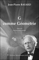 G COMME GÉOMÉTRIE - TOME 1 ET 2