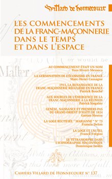 Cahiers Villard de Honnecourt n°137